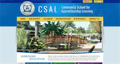 Desktop Screenshot of csalcharterschools.org